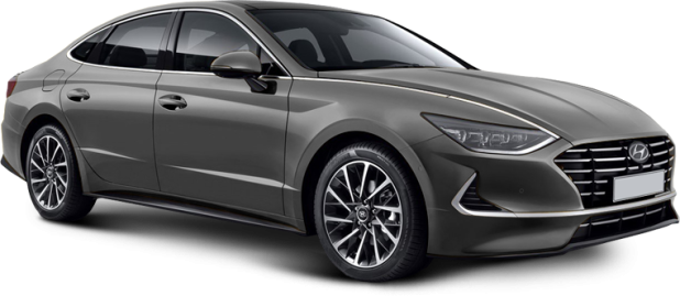 Hyundai Sonata New в цвете nocturne gray (t2g)
