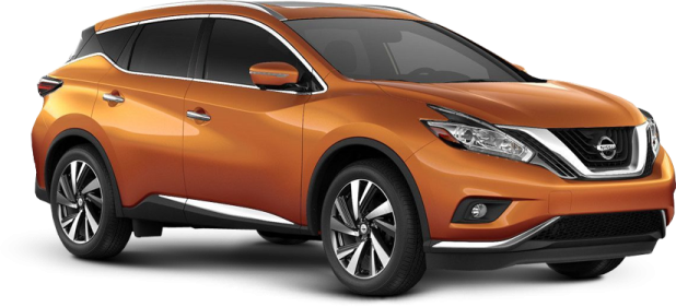 Nissan Murano New в цвете оранжевый