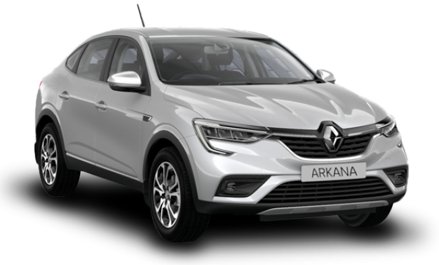 Renault New Arkana в цвете Серебристый металлик