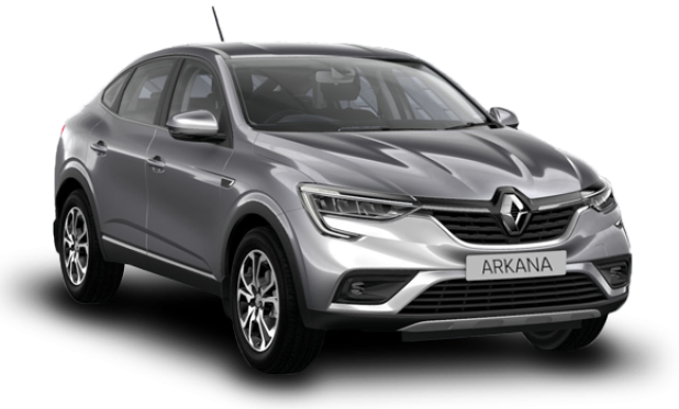 Renault New Arkana в цвете Темно-серый металлик